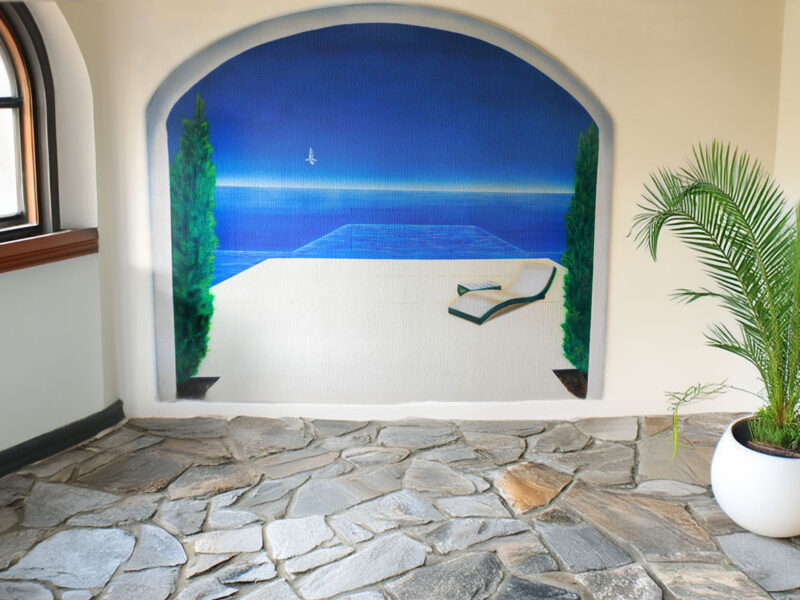 peinture décors murale, peint mains.